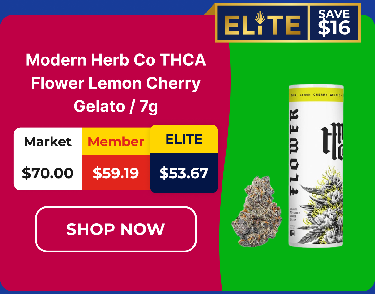 Modern Herb Co THCA Flower Lemon Cherry Gelato / 7g