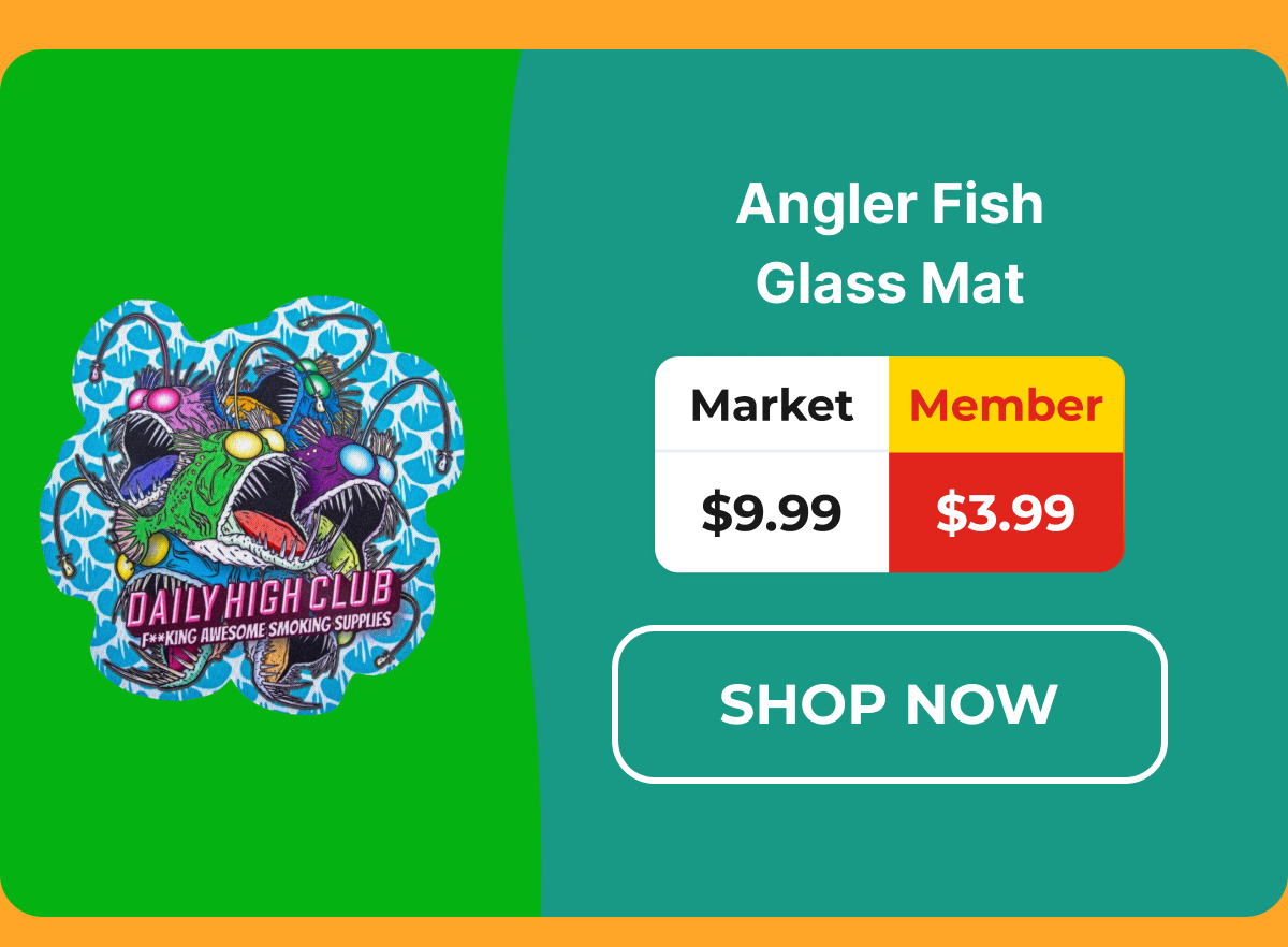 Angler Fish Glass Mat
