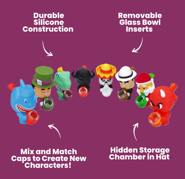 Durable Silicone Construction 