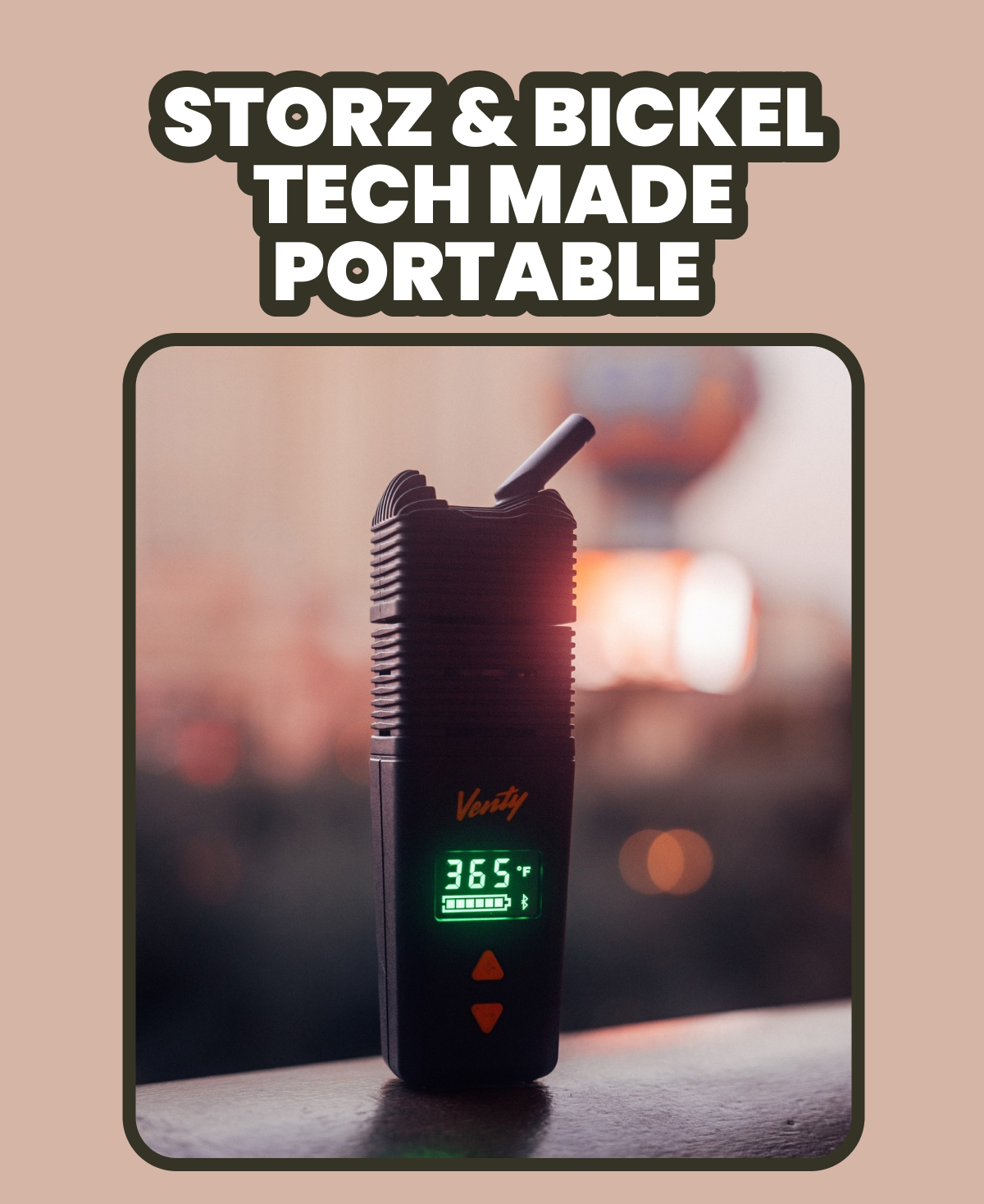STORZ & BICKEL TECH MADE PORTABLE 