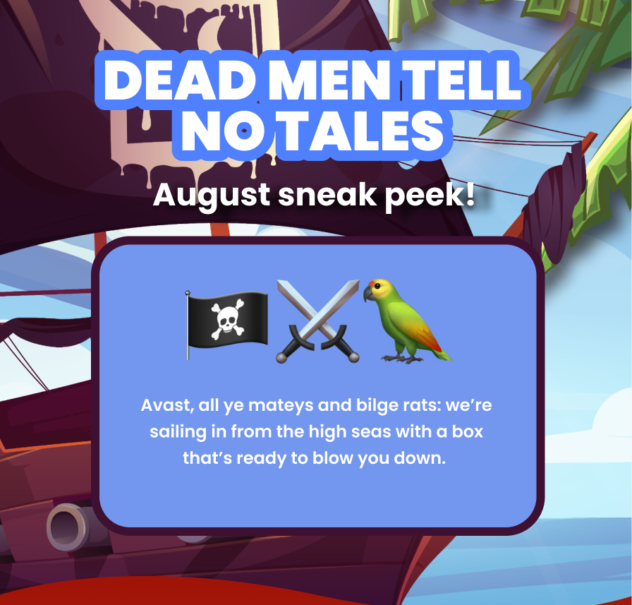 DEAD MEN TELL NO TALES