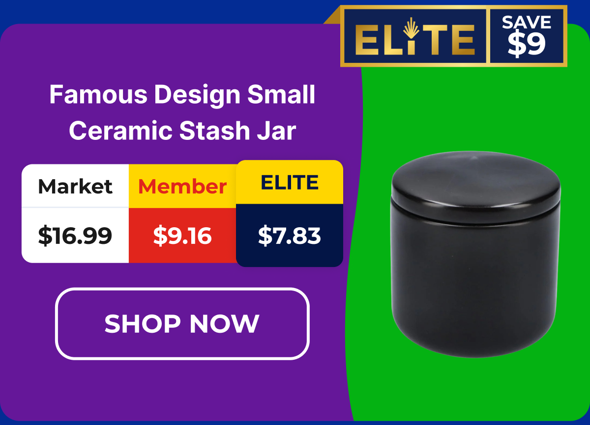 Famous Design Small Ceramic Stash Jar