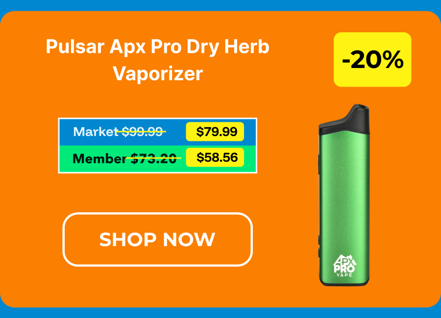Pulsar APX Pro Dry Herb Vaporizer
