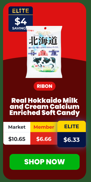 Real Hokkaido Milk and Cream Calcium Enriched Soft Candy