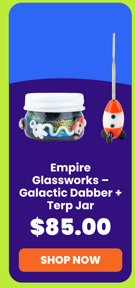 Empire Glassworks - Galactic Dabber + Terp Jar