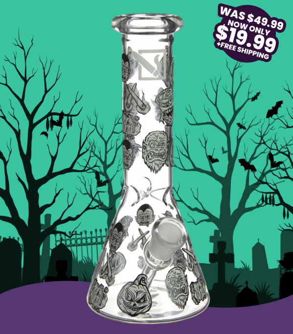 THIS WEEK ONLY: SAVE 60% ON THE MONSTER MASH BEAKER BONG 