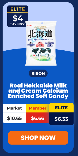 Real Hokkaido Milk and Cream Calcium Enriched Soft Candy