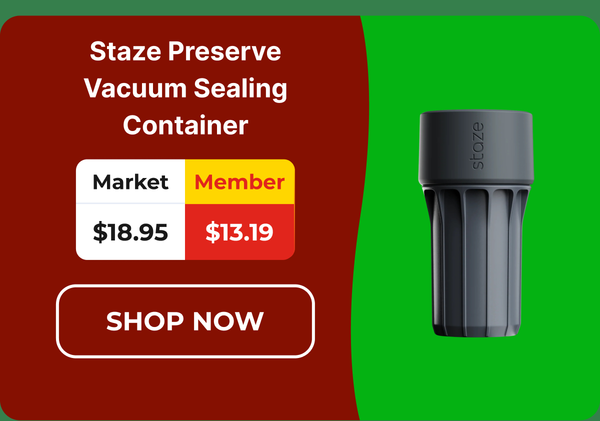 Staze Preserve Vacuum Sealing Container