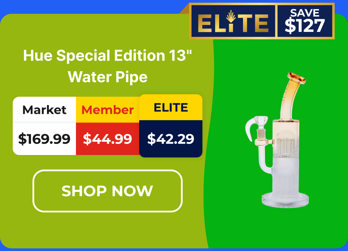 Hue Special Edition 13" Water Pipe