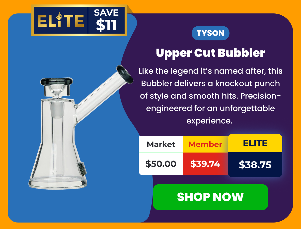 Tyson Upper Cut Bubbler