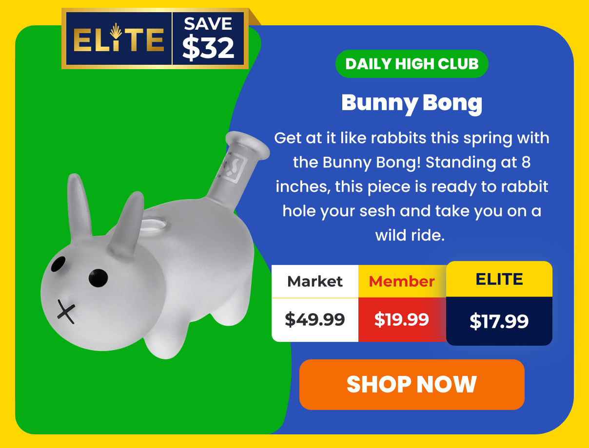 Daily High Club Bunny Bong