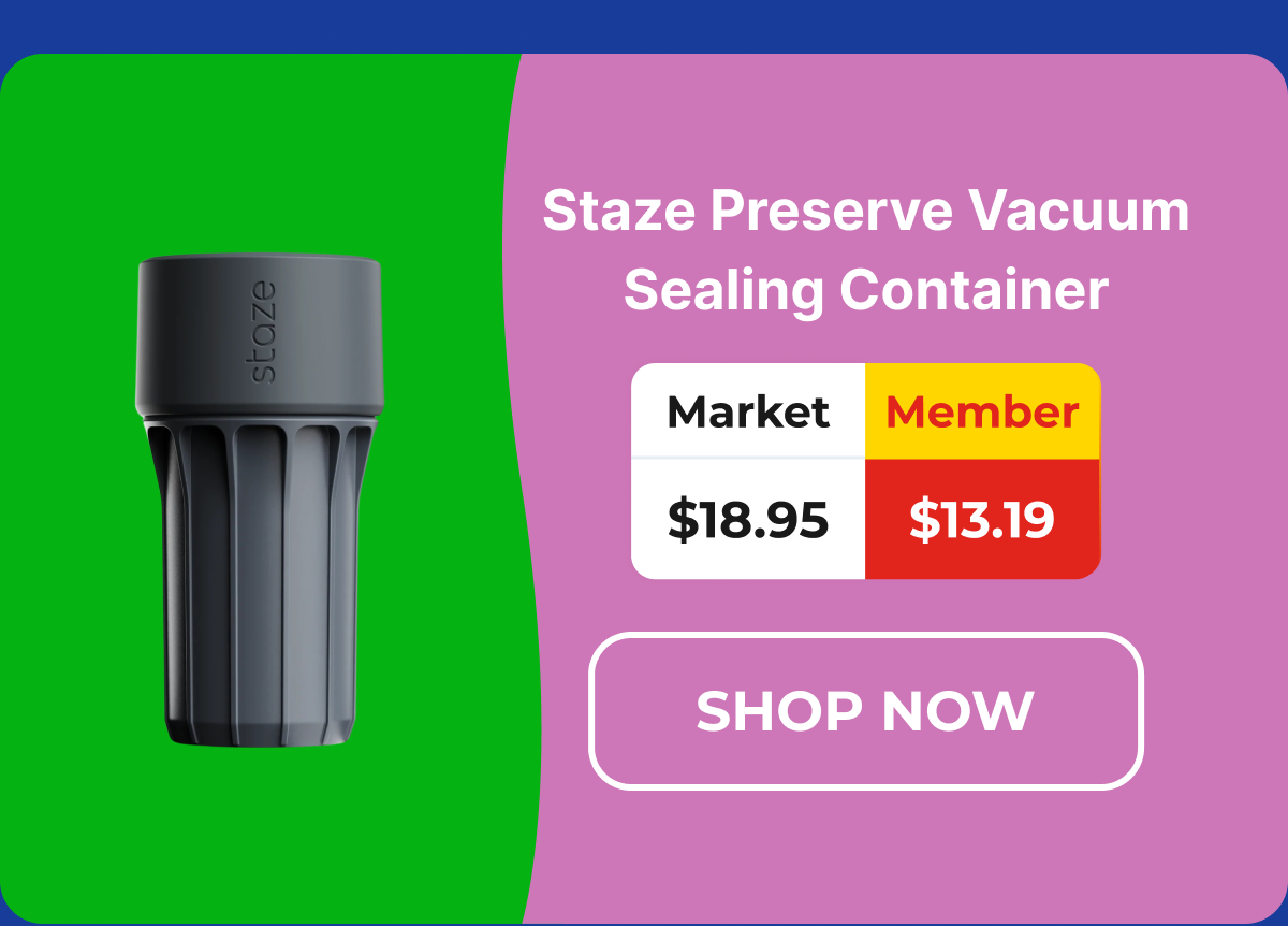 Staze Preserve Vacuum Sealing Container