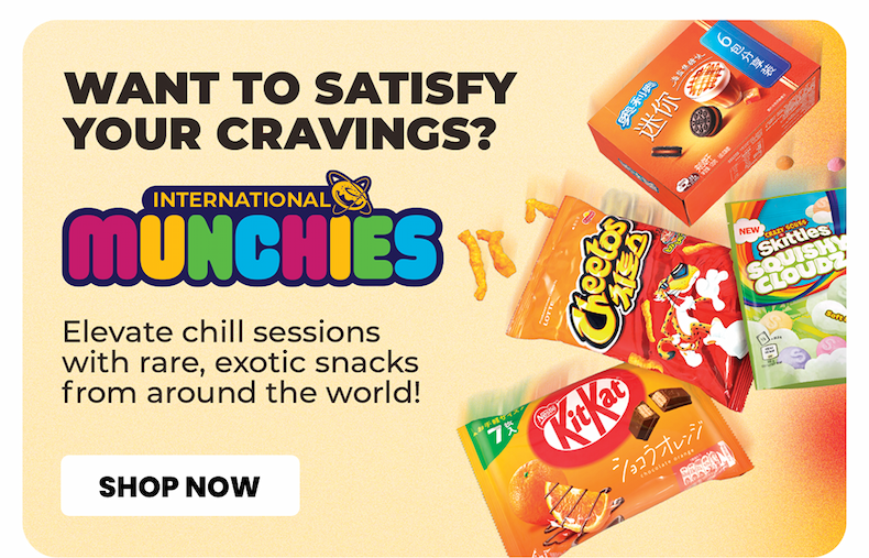 SHOP NOW : INTERNATIONAL MUNCHIES
