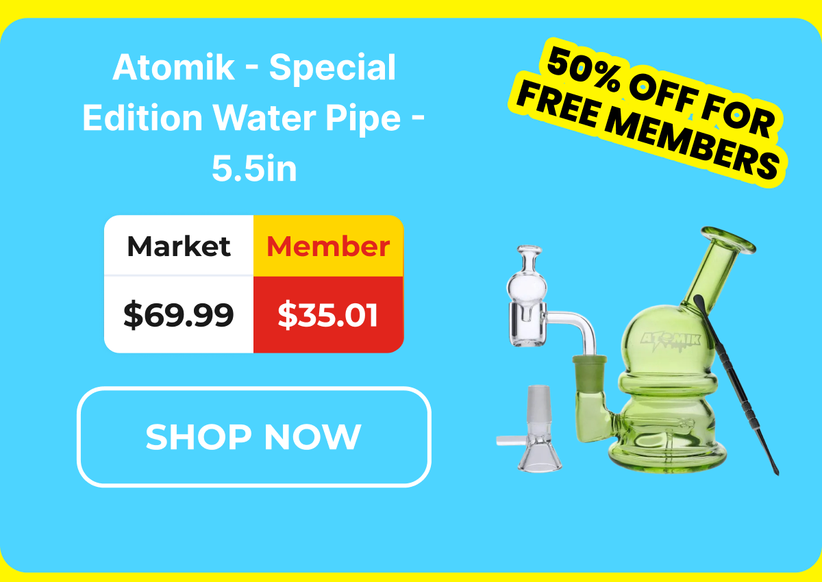 Atomik - Special Edition Water Pipe - 5.5in