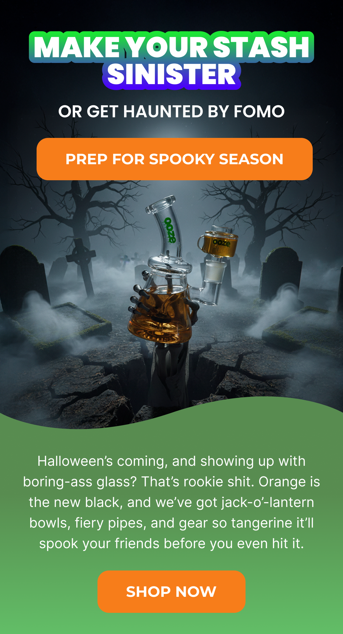PREP FOR SPOOKY SEASON