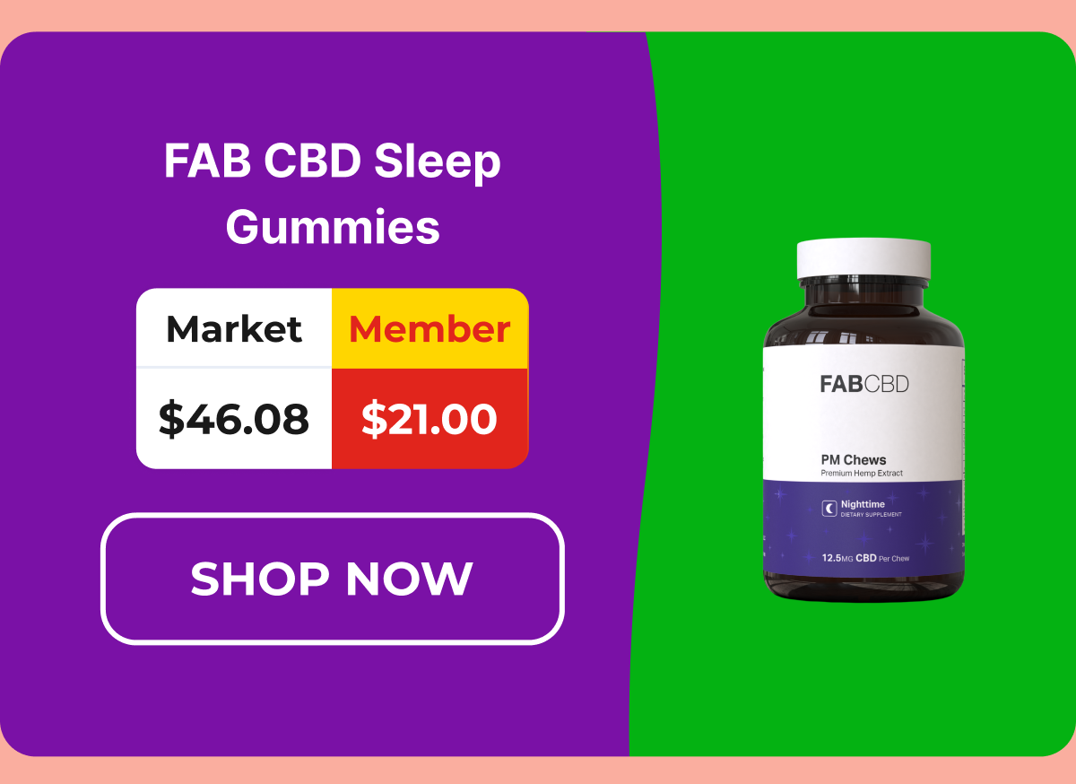 FAB CBD Sleep Gummies