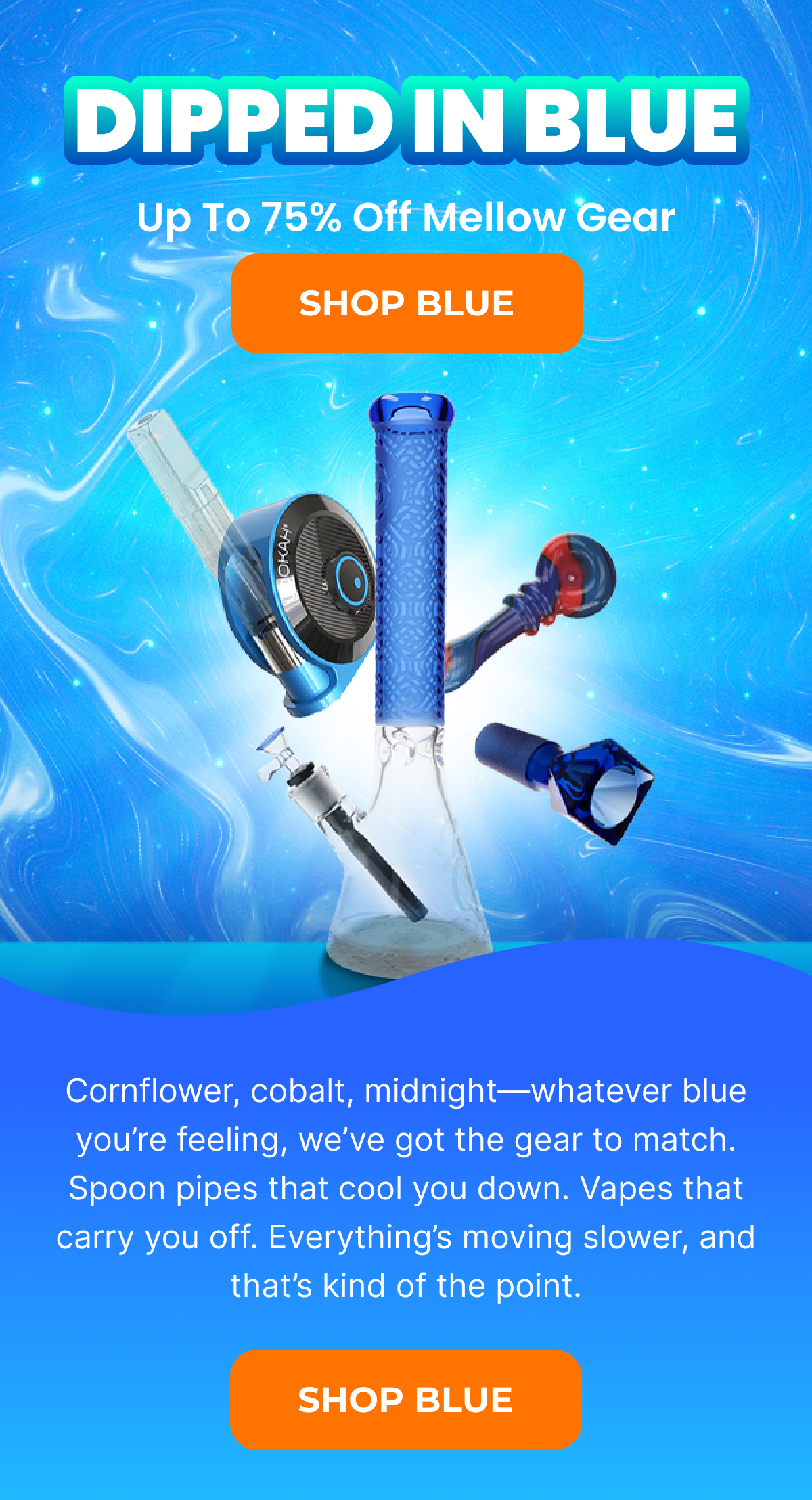 SHOP BLUE