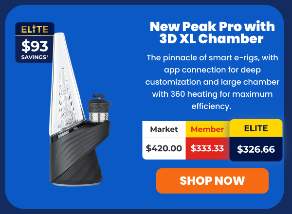 New Peak Pro with 3D XL Chamber 
