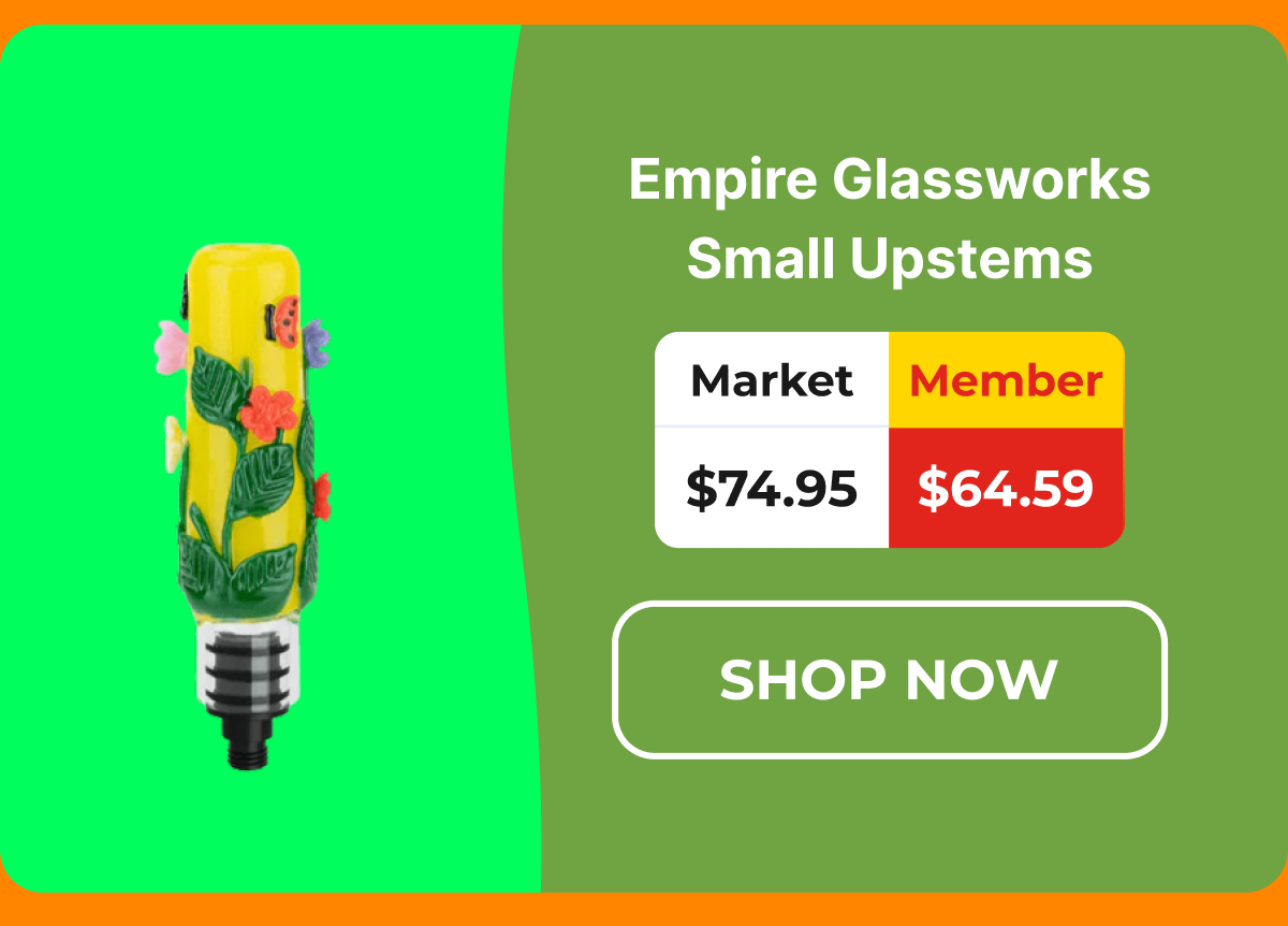 Empire Glassworks Small Upstems