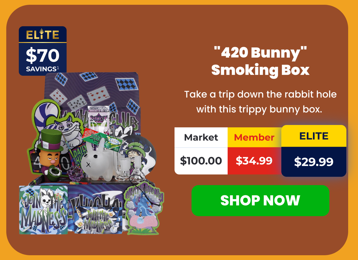 "420 Bunny" Smoking Box