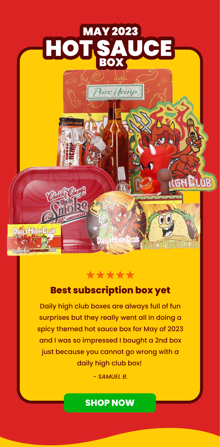 MAY 2023 HOT SAUCE   Box