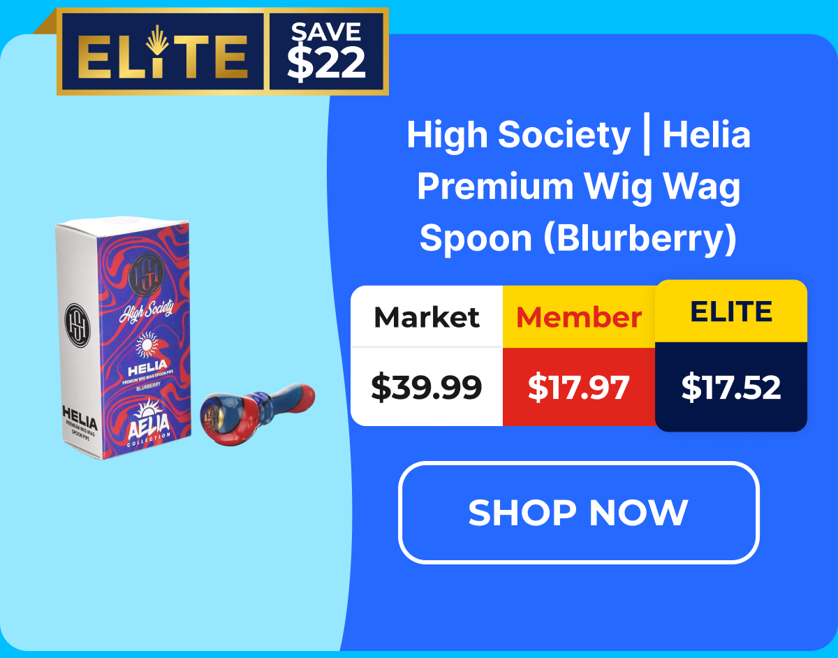 High Society | Helia Premium Wig Wag Spoon (Blurberry)