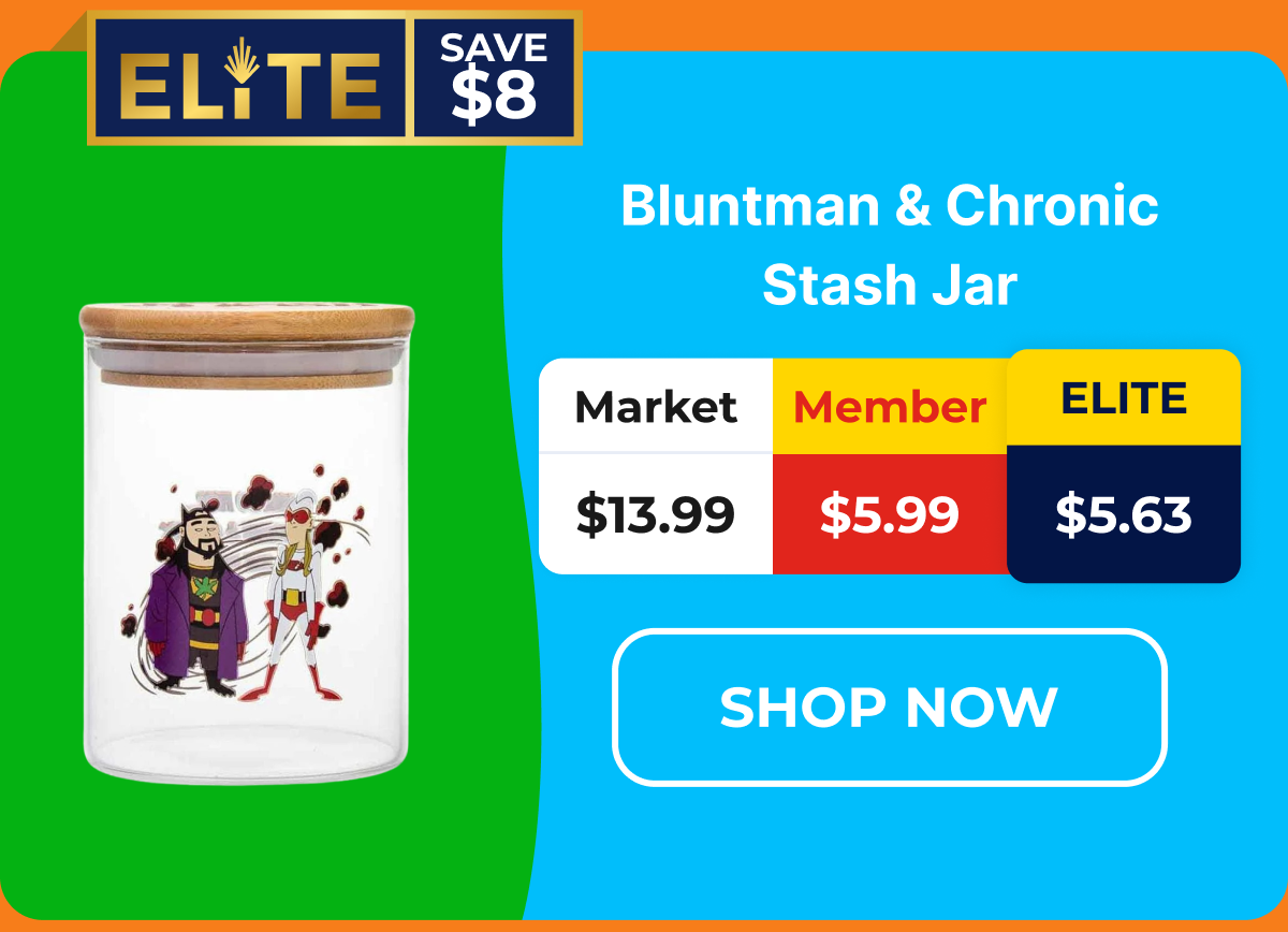 Bluntman & Chronic Stash Jar