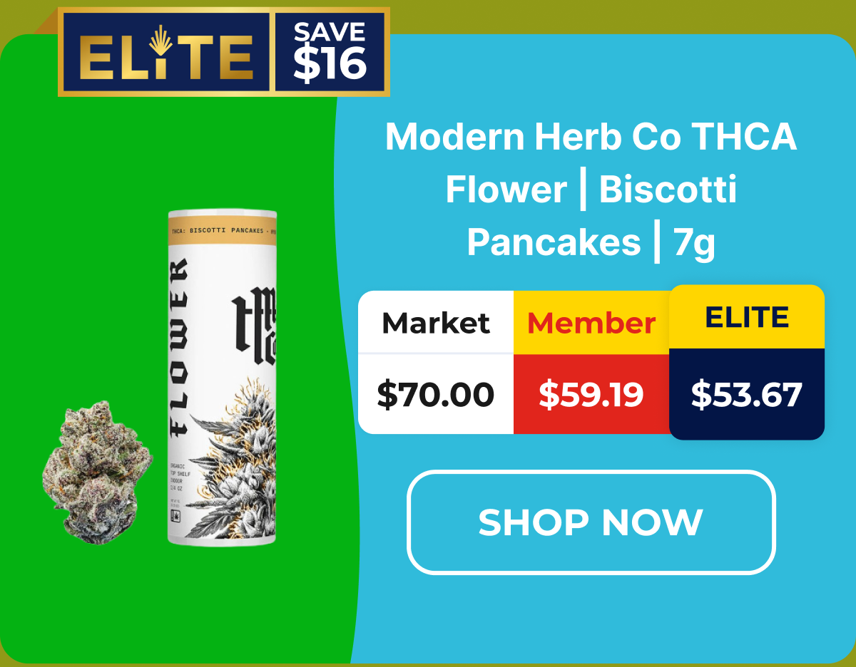 Modern Herb Co THCA Flower | Biscotti Pancakes | 7g