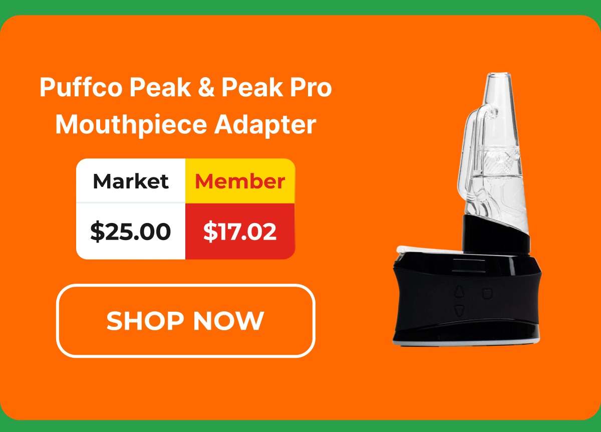 Puffco Peak & Peak Pro Mouthpiece Adapter