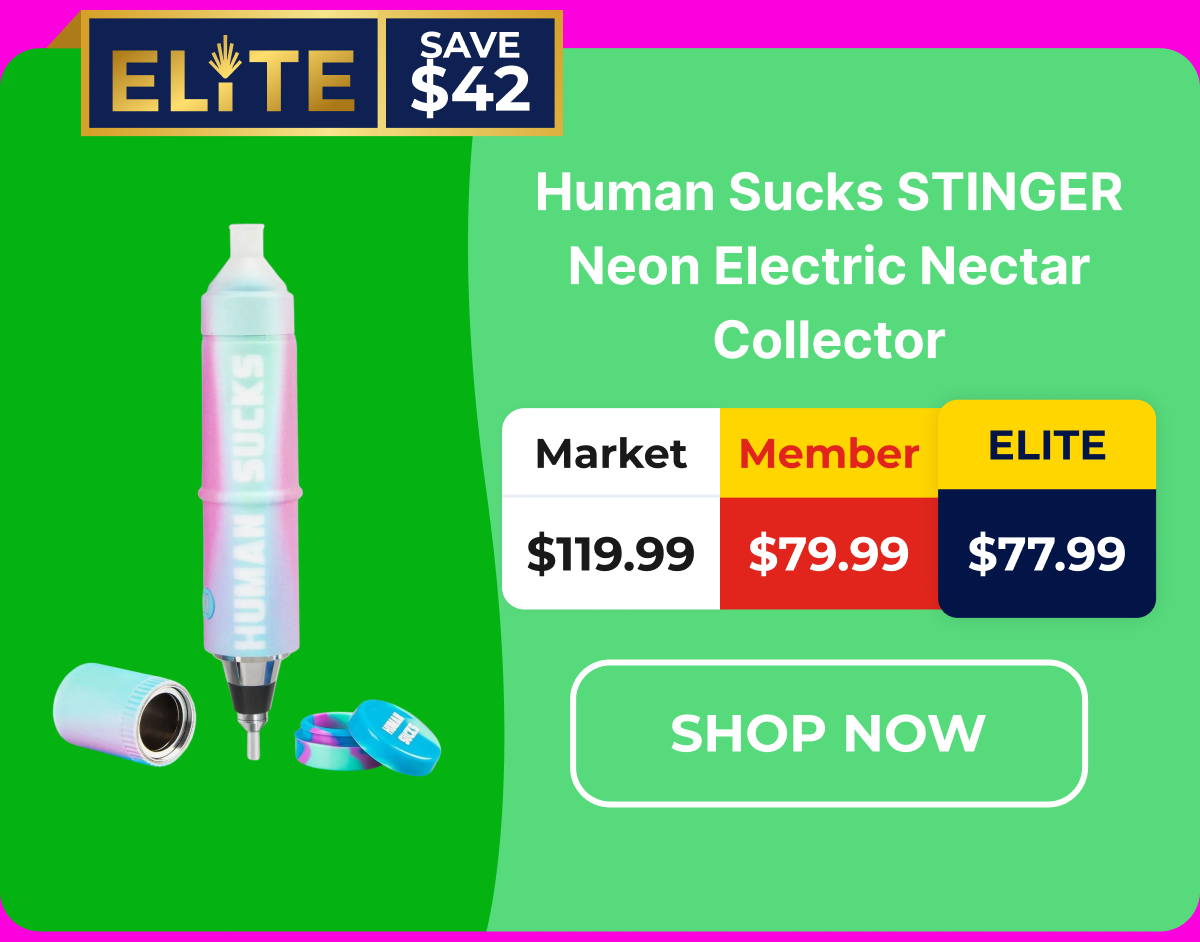 Human Sucks STINGER Neon Electric Nectar Collector