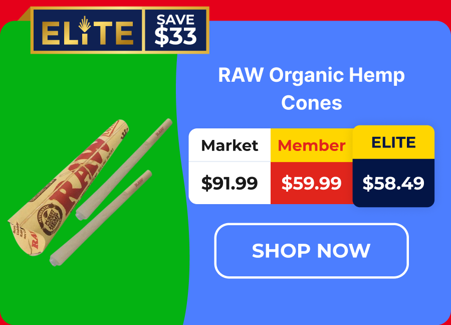 RAW Organic Hemp Cones