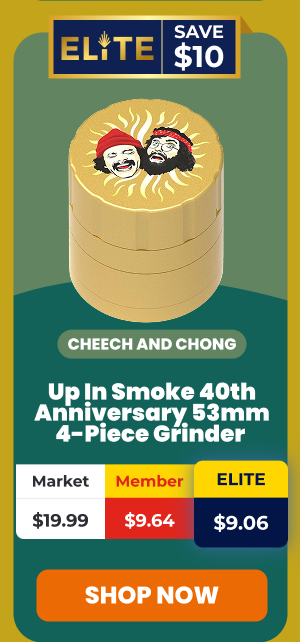 Up In Smoke 40th Anniversary 53mm 4-Piece Grinder