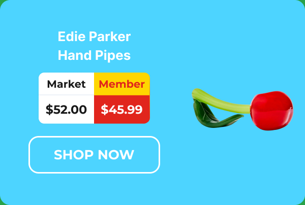 Edie Parker Hand Pipes - Market $52.00 / Member $45.99