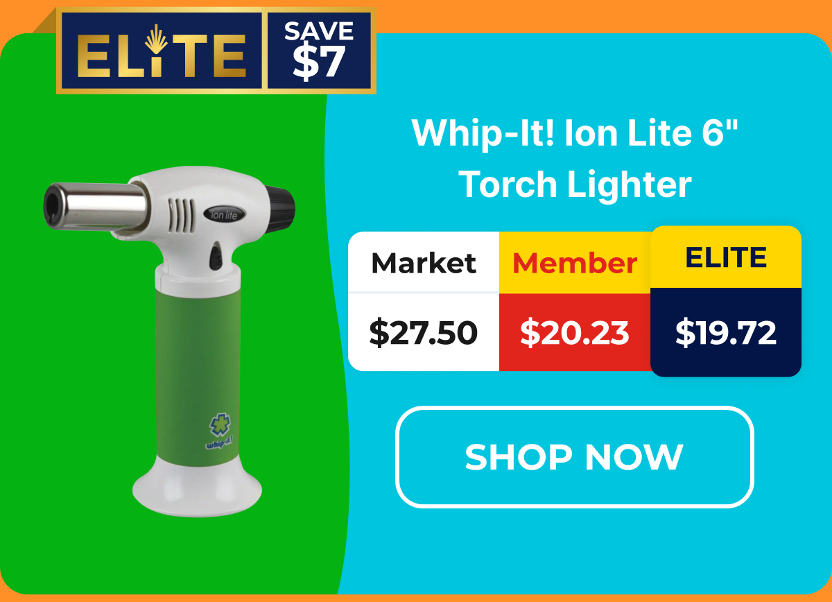 Whip-It! Ion Lite 6" Torch Lighter