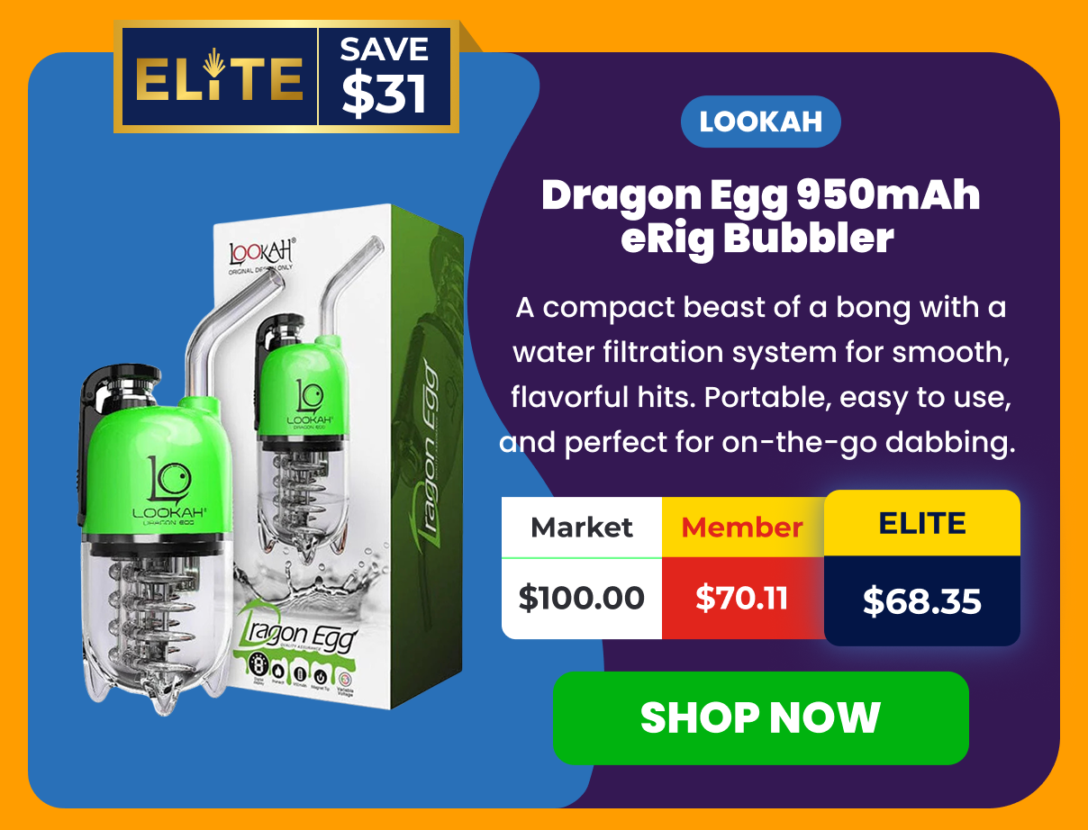 Lookah Dragon Egg 950mAh eRig Bubbler