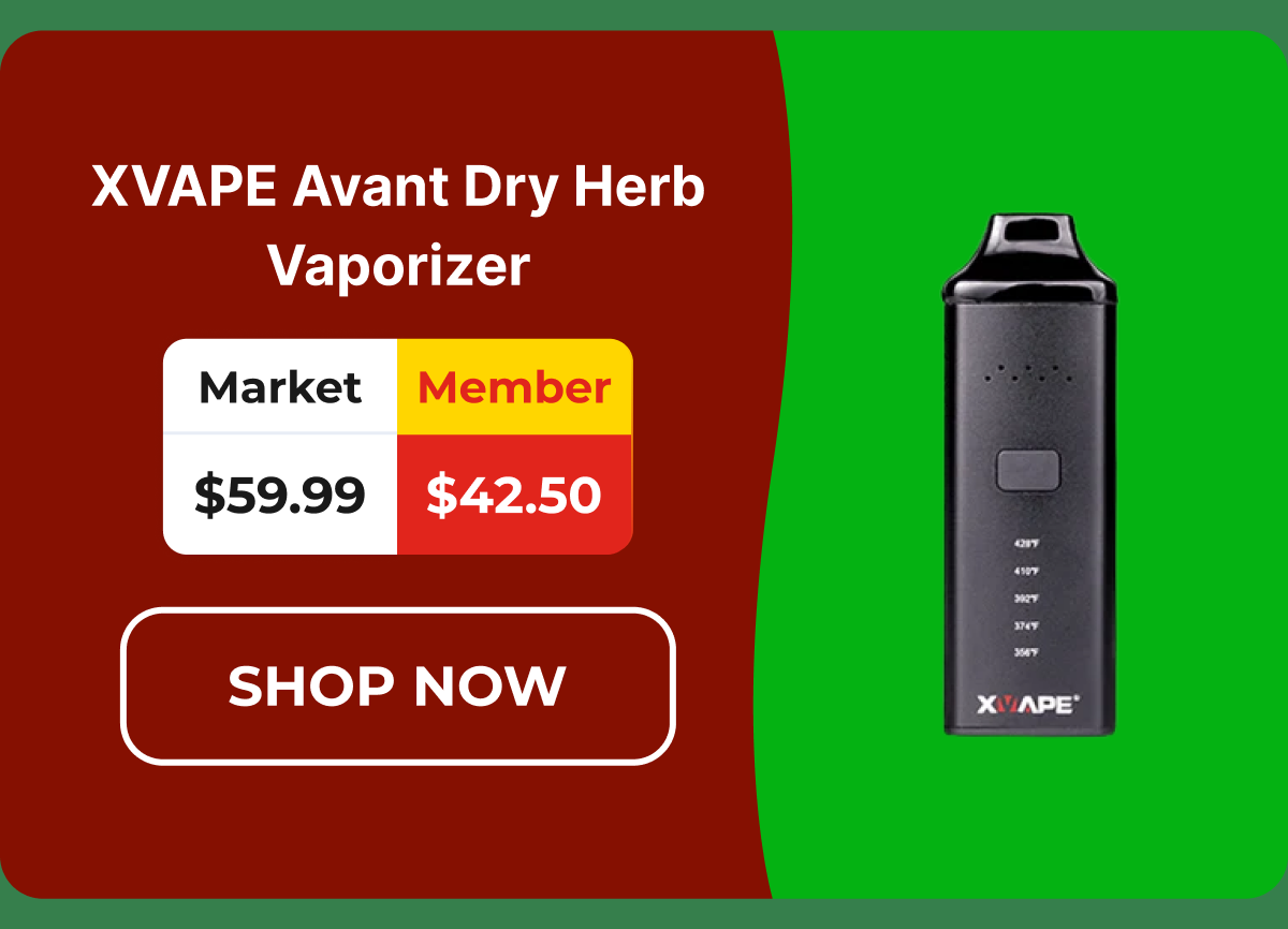 XVAPE Avant Dry Herb Vaporizer