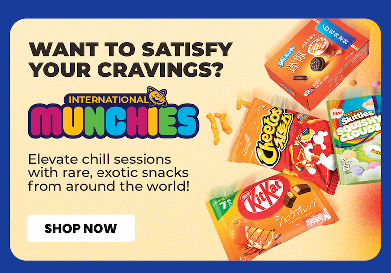 SHOP NOW : INTERNATIONAL MUNCHIES