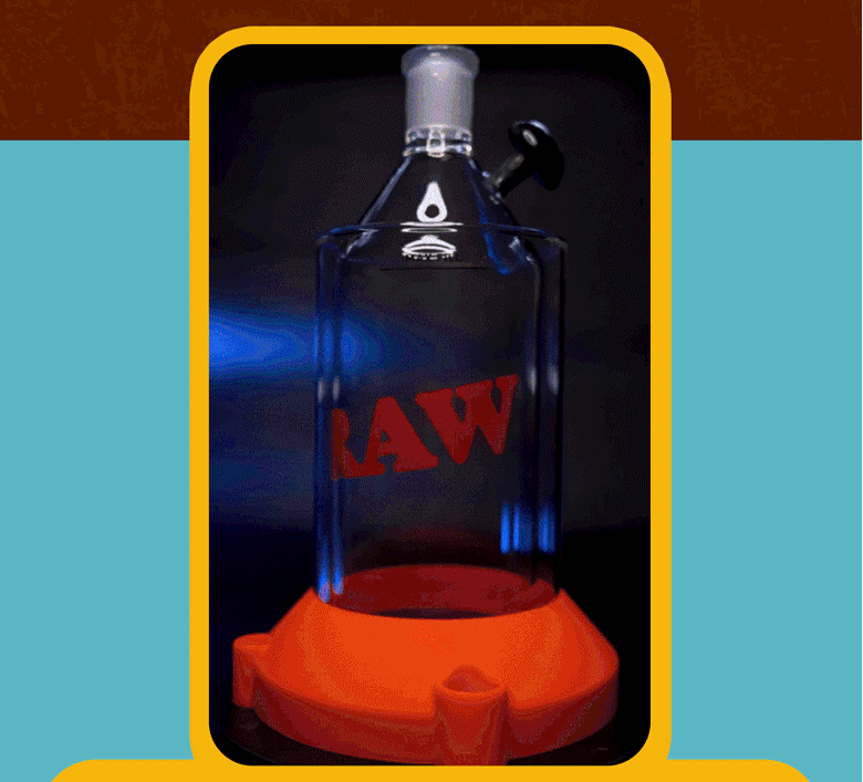 DHC x RAW Gravity Bong  