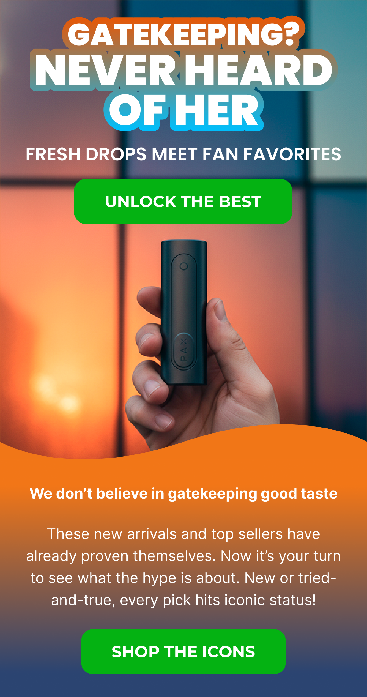 UNLOCK THE BEST