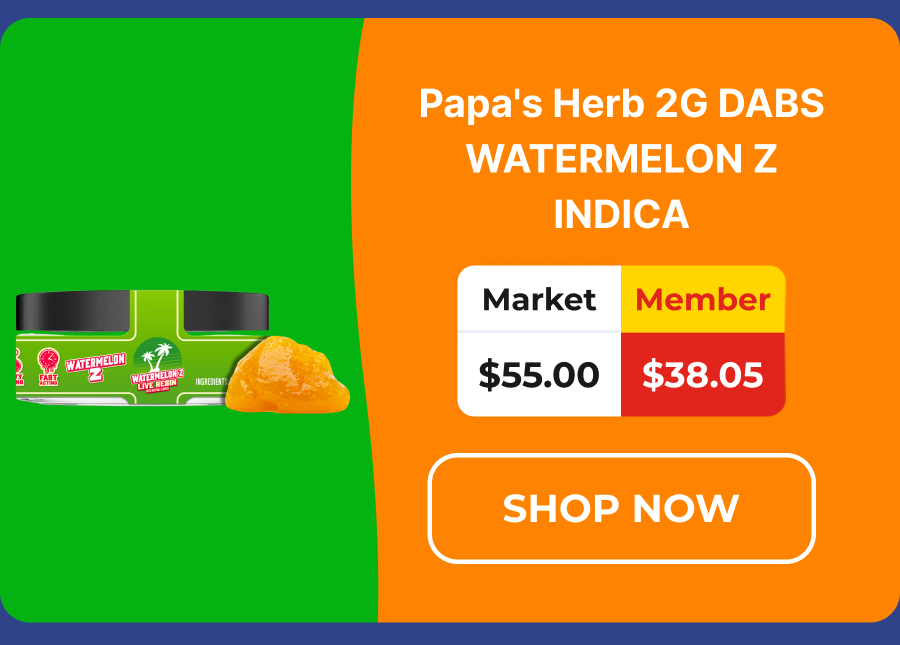 Papa's Herb 2G DABS WATERMELON Z INDICA