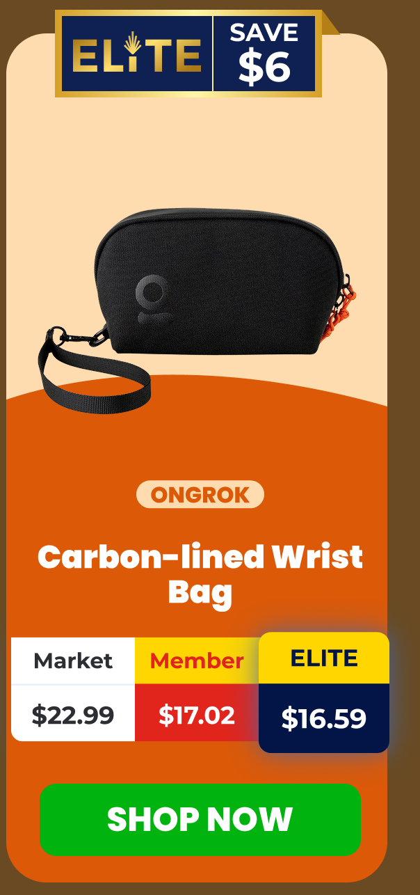 ONGROK Smell Proof Wrist Bag 