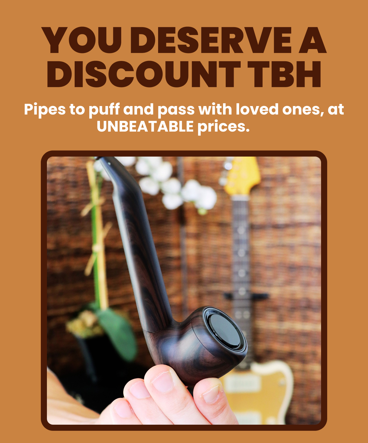 YOU DESERVE A DISCOUNT TBH