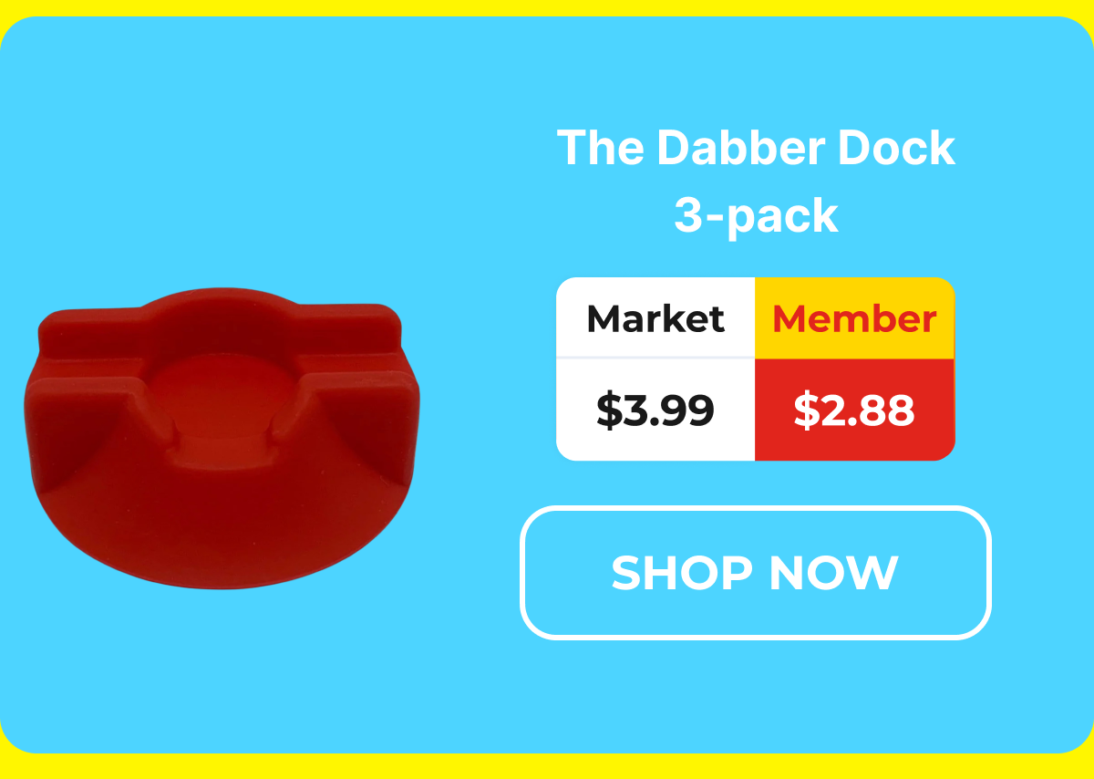 The Dabber Dock 3-pack