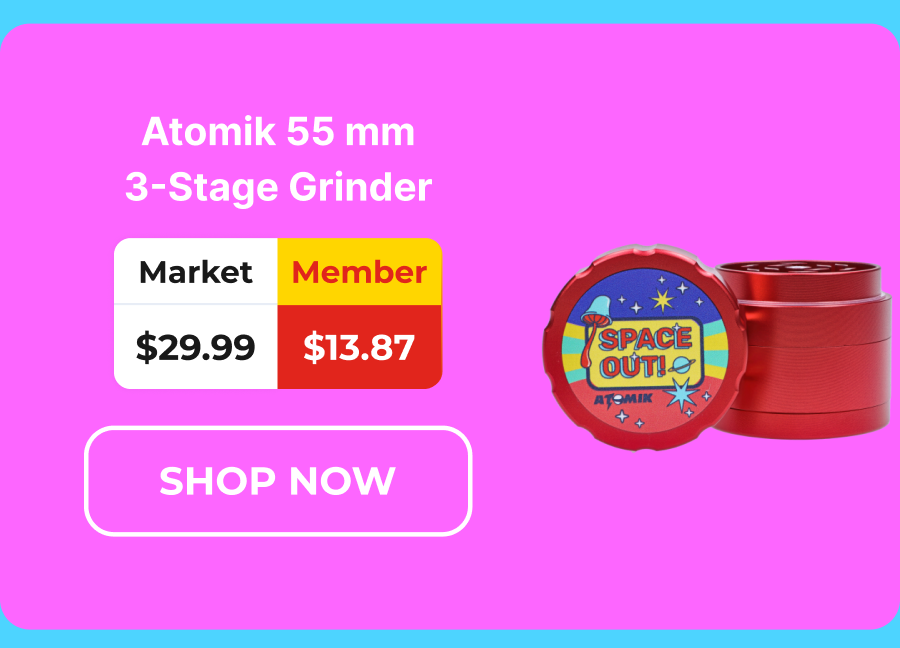 Atomik 55 mm 3-Stage Grinder