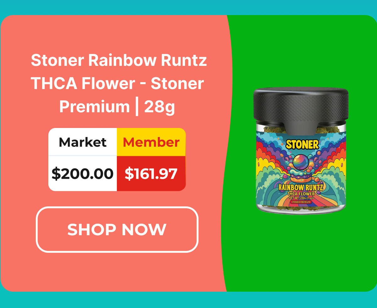 Stoner Rainbow Runtz THCA Flower - Stoner Premium | 28g