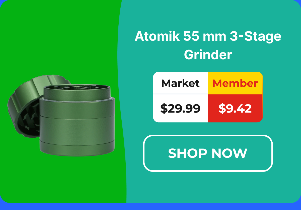 Atomik 55 mm 3-Stage Grinder