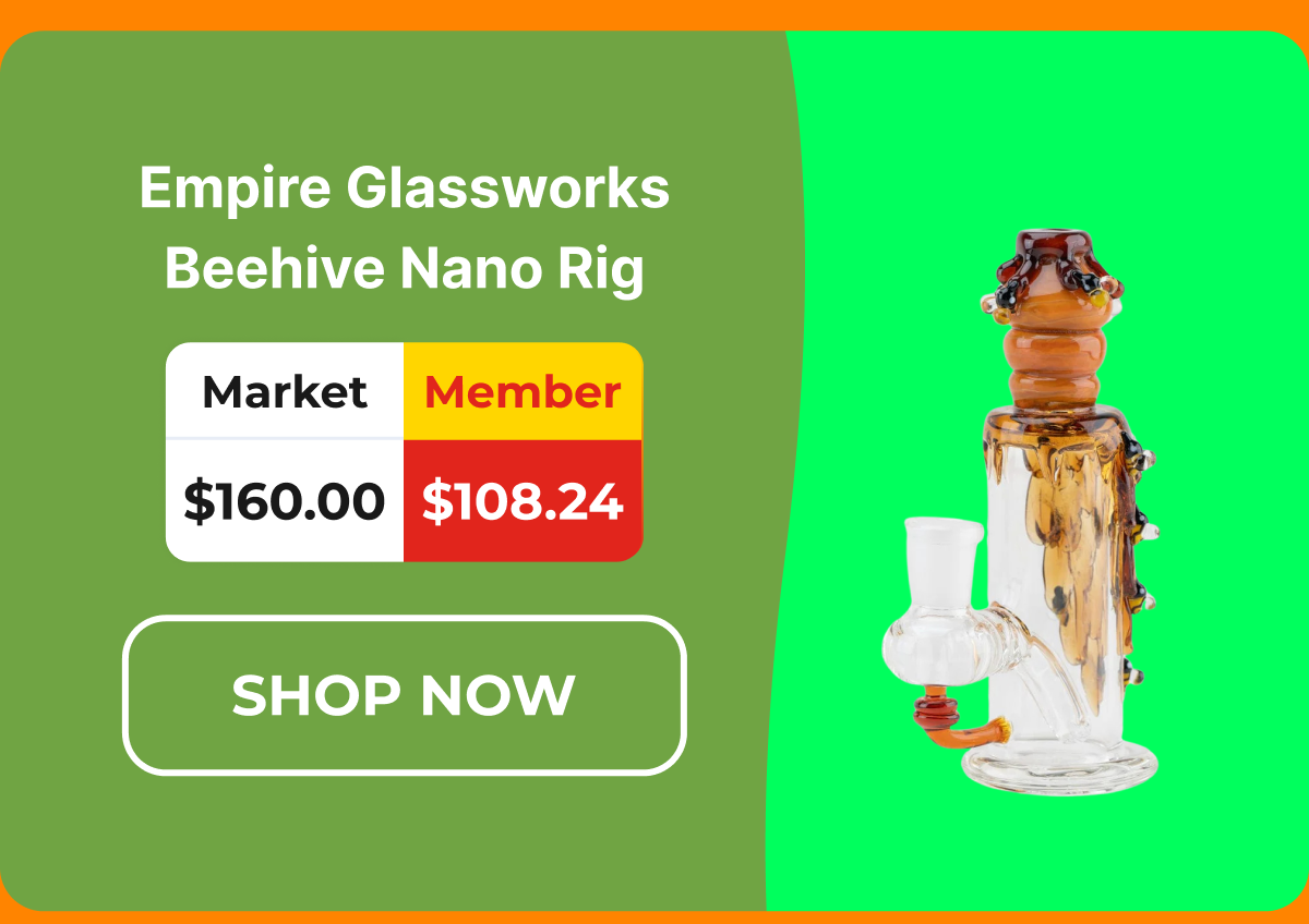 Empire Glassworks Beehive Nano Rig