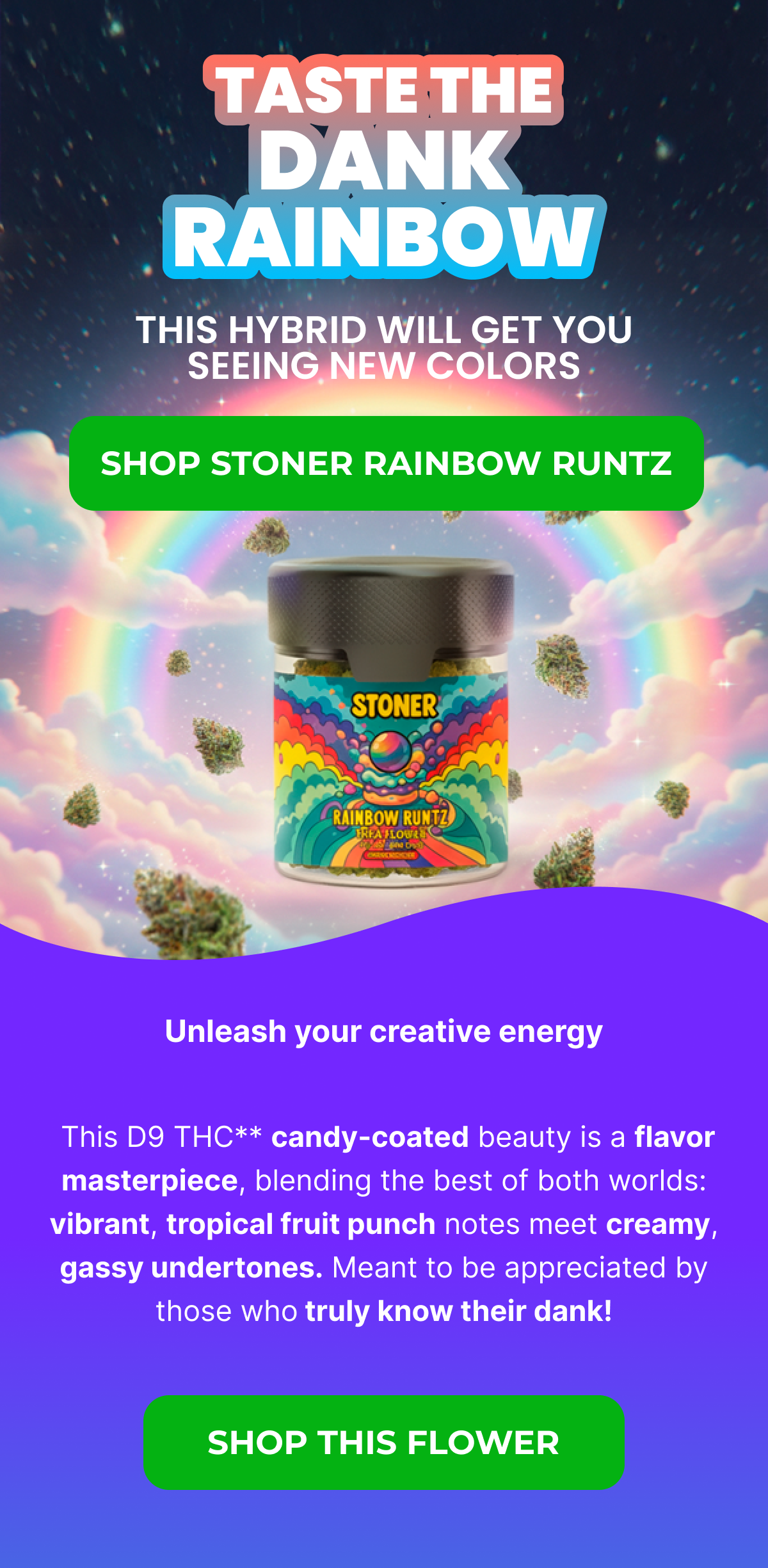 Shop Stoner Rainbow Runtz