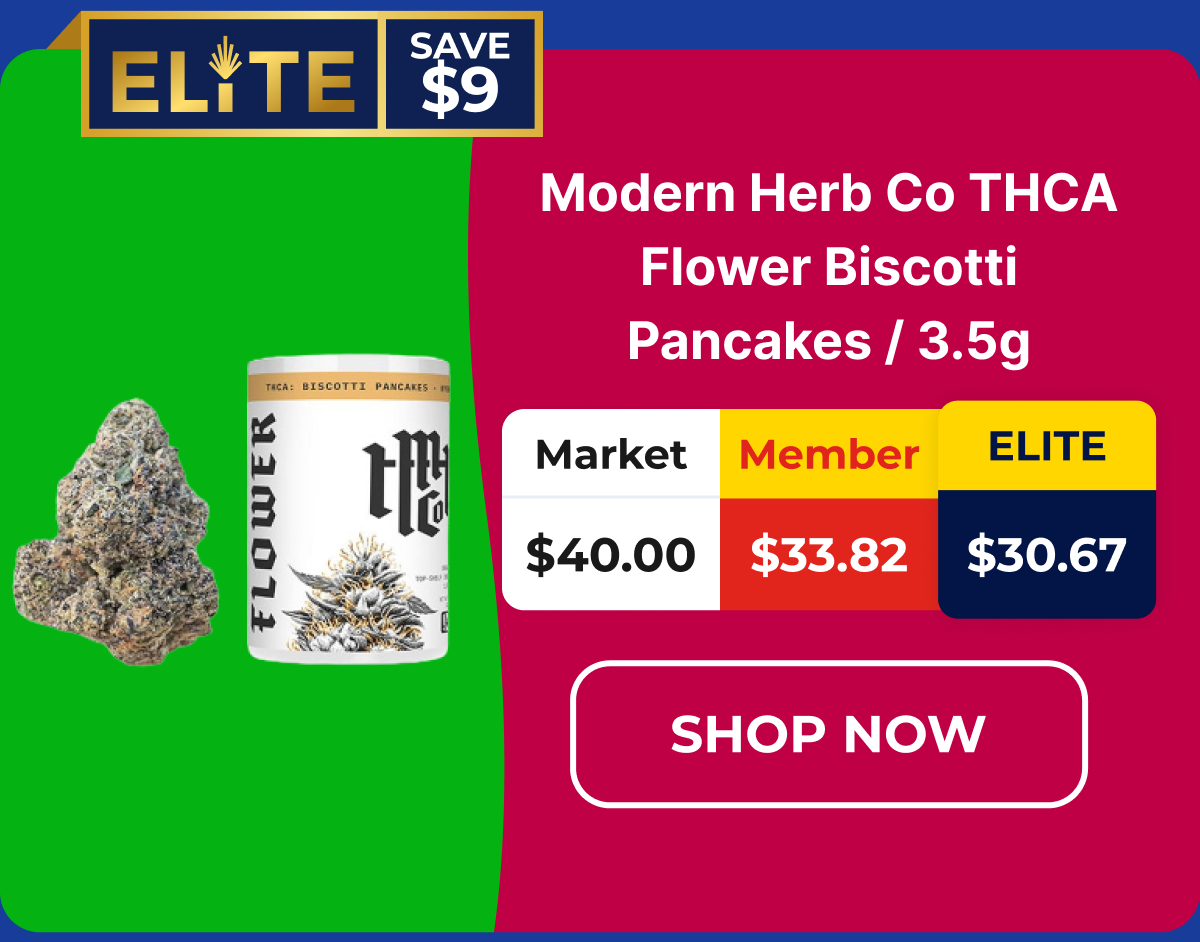 Modern Herb Co THCA Flower Biscotti Pancakes / 3.5g