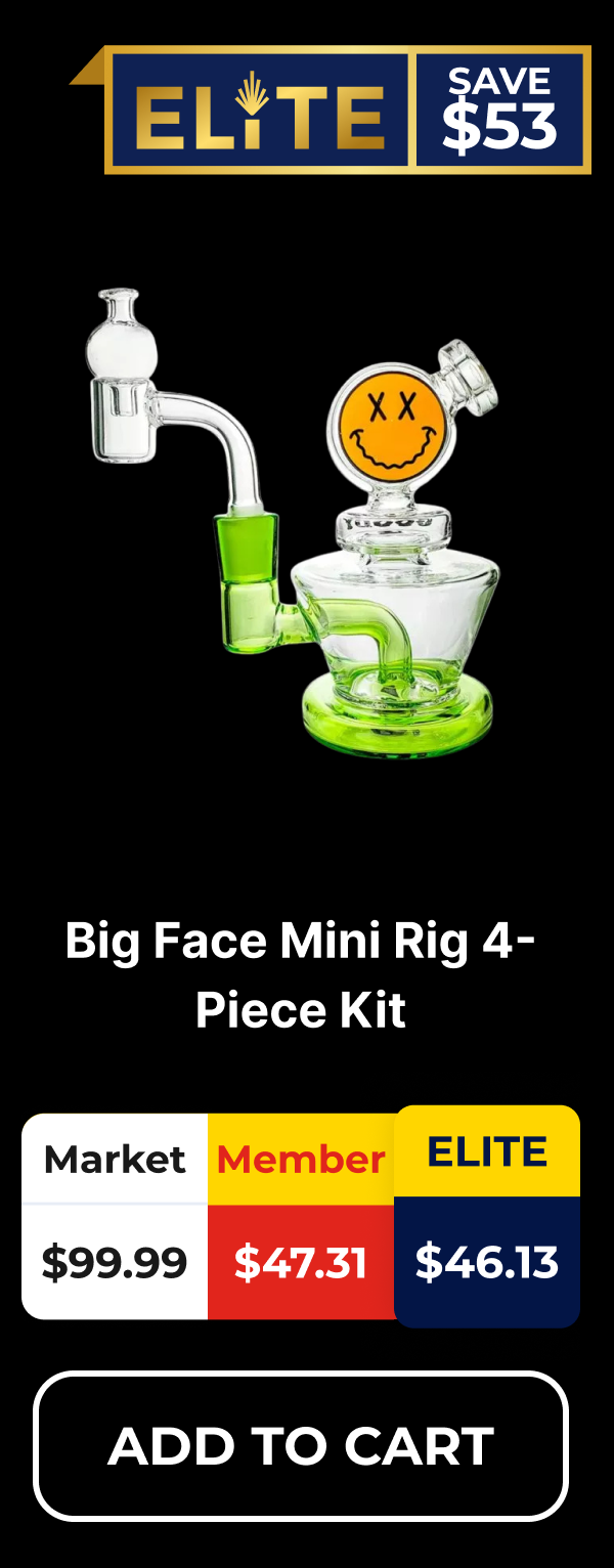 Big Face Mini Rig 4-Piece Kit